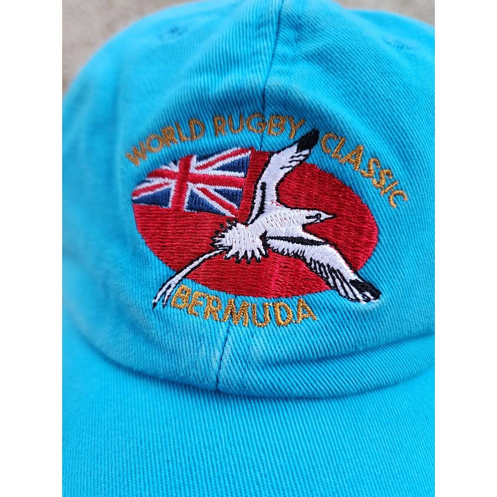 Sun-Faded Bermuda Vintage Cap 🌊 Y2K Coastal Travel Hat
